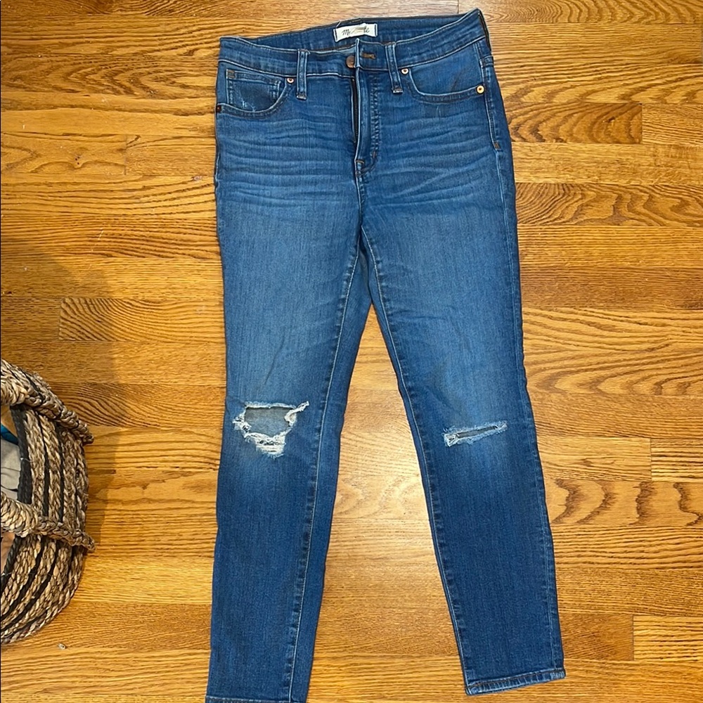 Madewell skinny jeans - high rise size 27